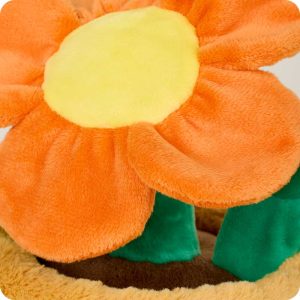 Orange Flower Pot Warmies