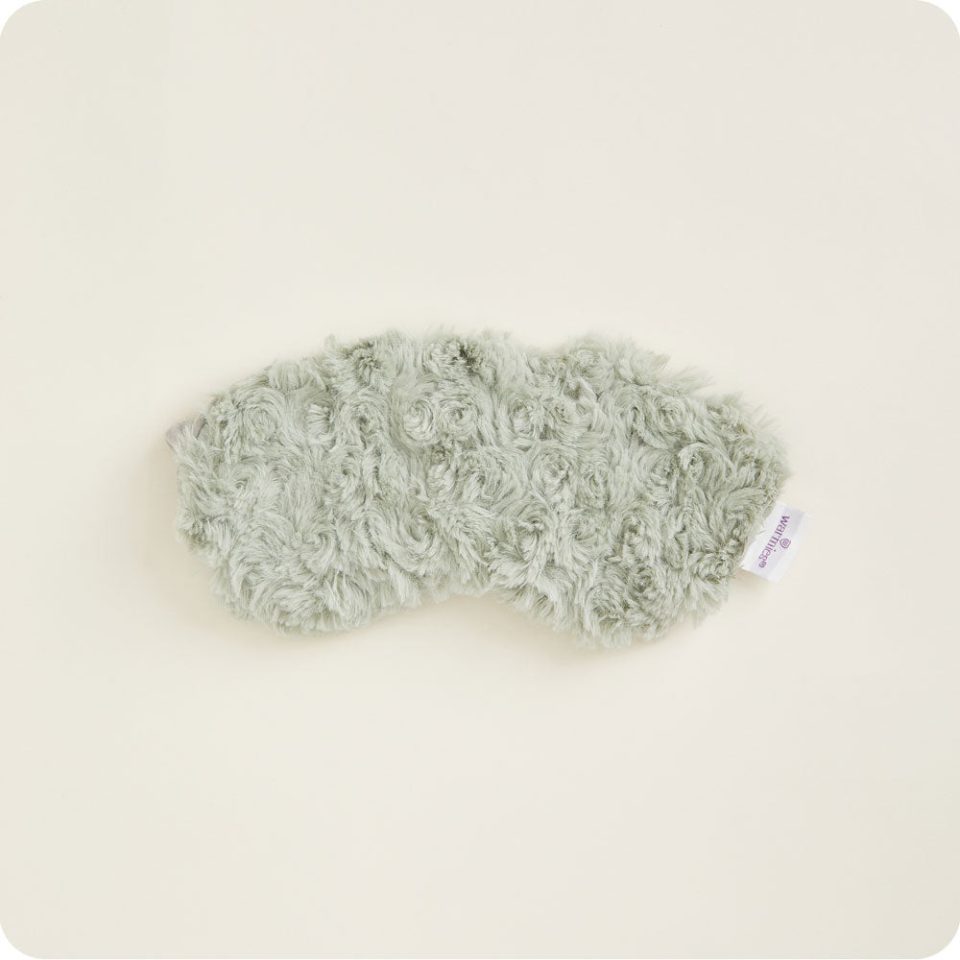 Curly Sage Green Eye Mask Warmies