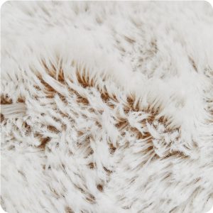 Marshmallow Brown Heart Heat Pad Warmies