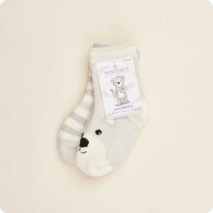 Marshmallow Bear No-Slip Socks