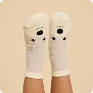 Marshmallow Bear No-Slip Socks